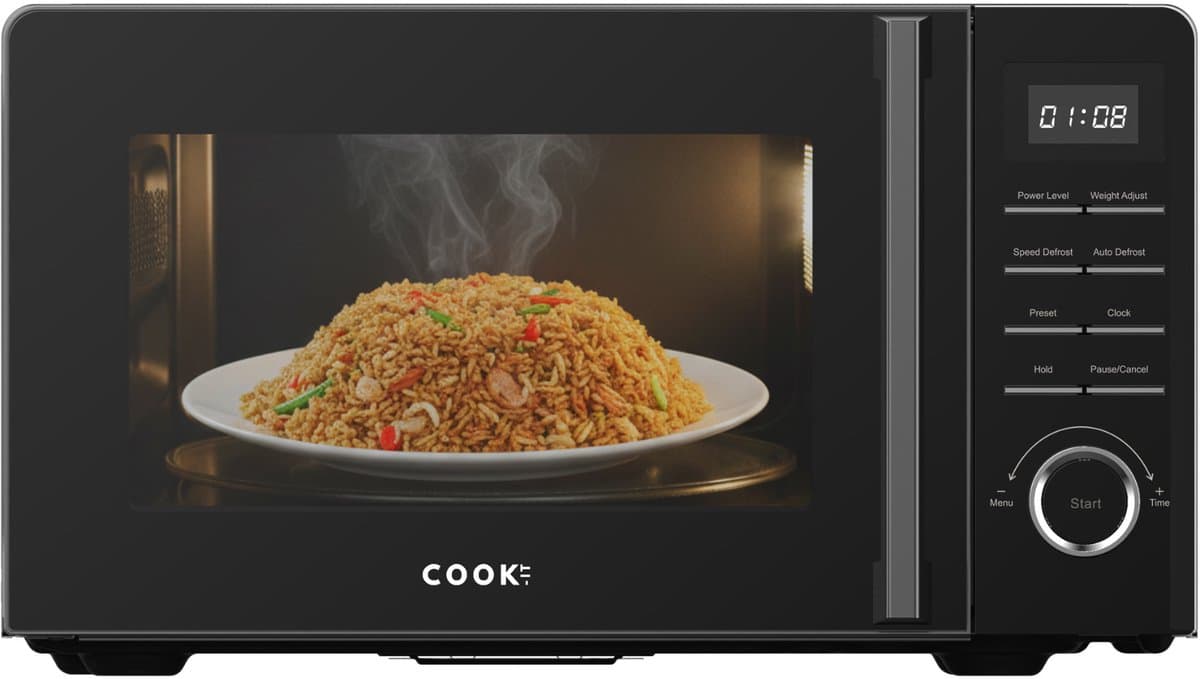 COOK-IT Vrijstaande Magnetron - 20L - 11 Sterktes - 8 Kookprogamma's - Nieuw Model - Microwave — afbeelding 1