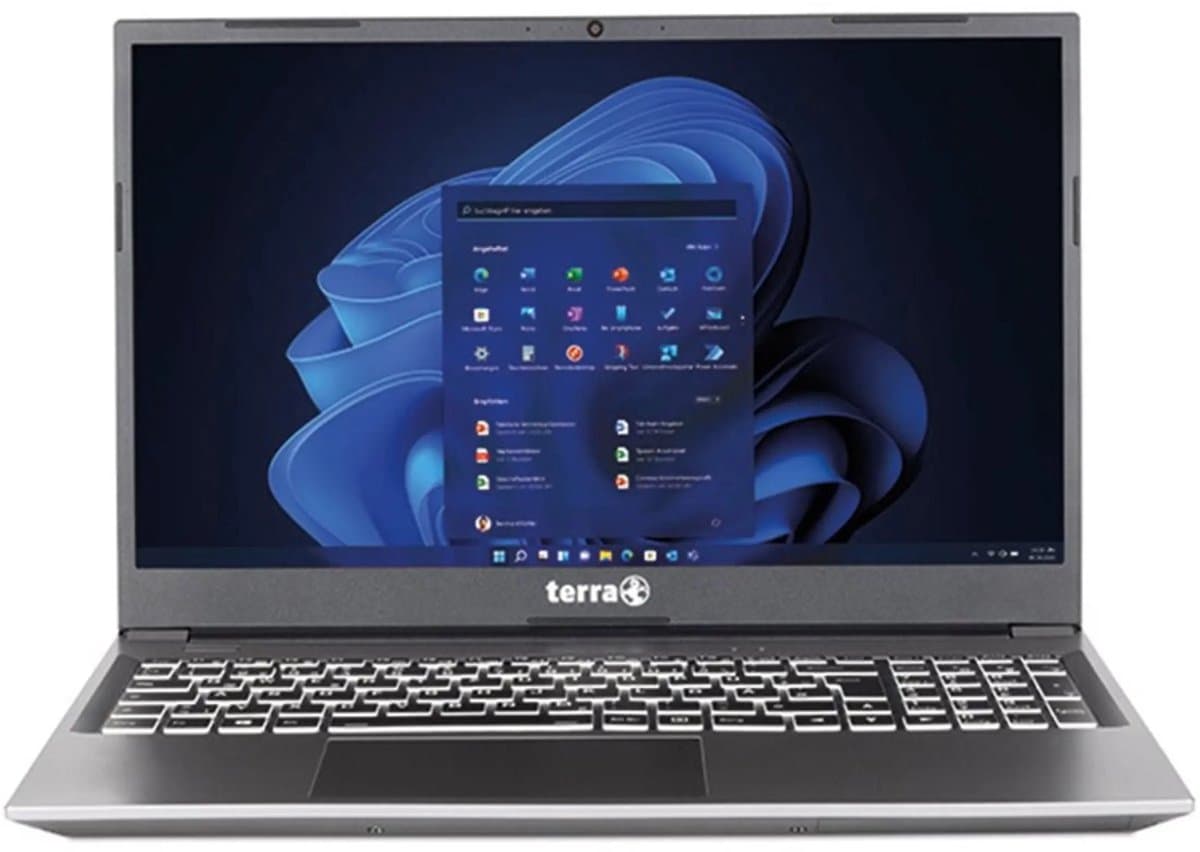 Terra Mobile 1517R 15.6" FullHD laptop - Intel Core i3-1315U 8GB - 500GB M.2 SSD - Windows 11 Pro — afbeelding 1