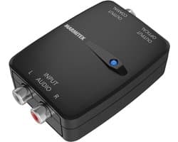 Marmitek Connect AD12 analoog naar digitaal converter - Audio converter - RCA naar Toslink of coaxiaal