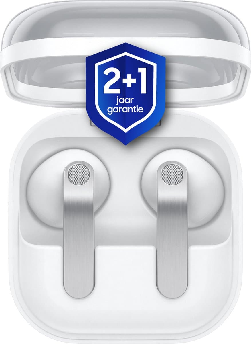 Samsung Galaxy Buds4 - Wit + 1 jaar extra garantie — afbeelding 1