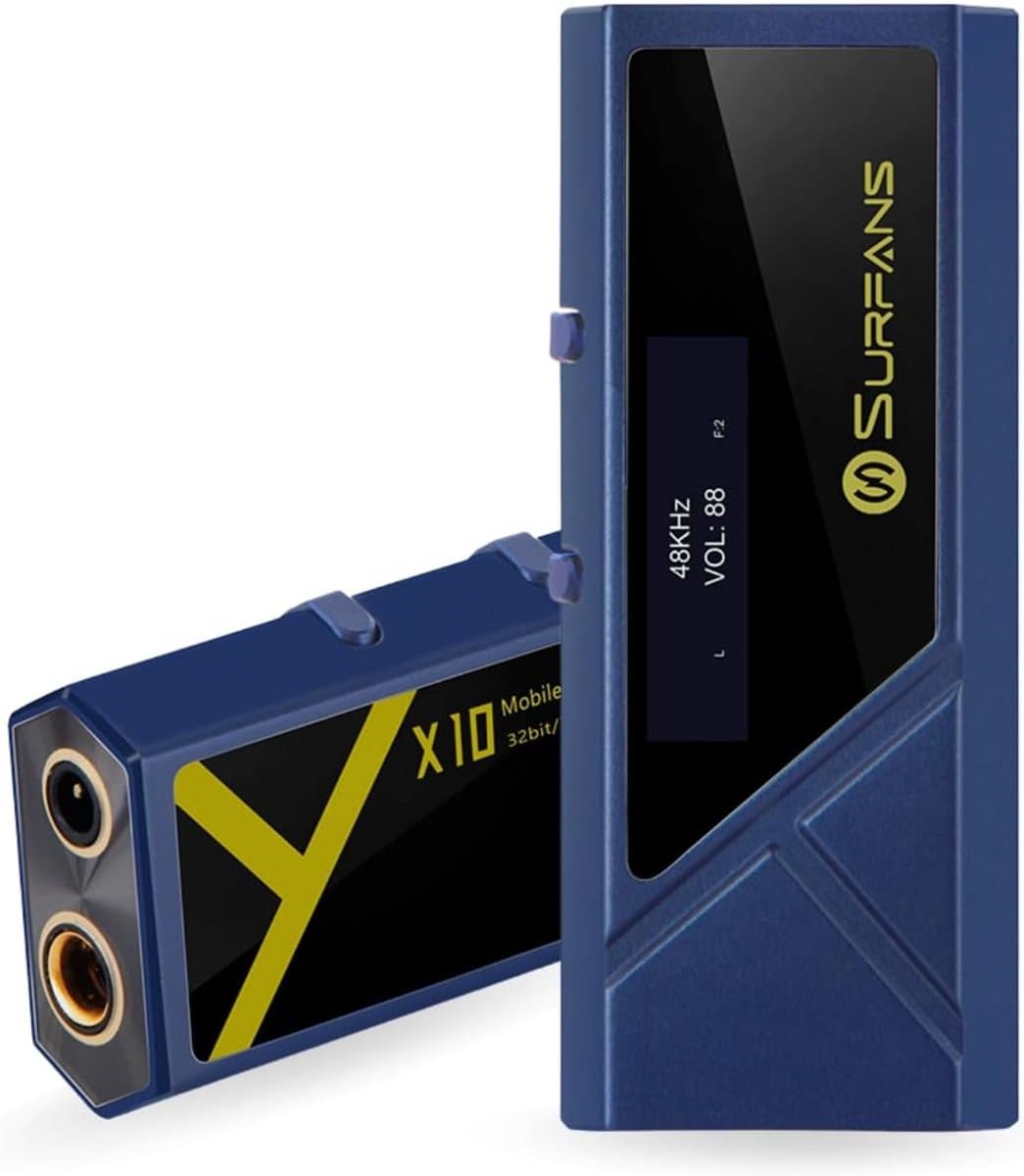 Draagbare DAC en Hoofdtelefoonversterker met 4.4mm Balans & 3.5mm Uitgang Hi-Res Audio — afbeelding 1