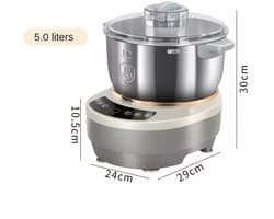 Seth Select Deegmachine 5L - Kneed machine - Deeg Mixer met Gisting Functie 25-38 ° C/77-100 ℉ - Elektrische kneedmachine - Deegmaker