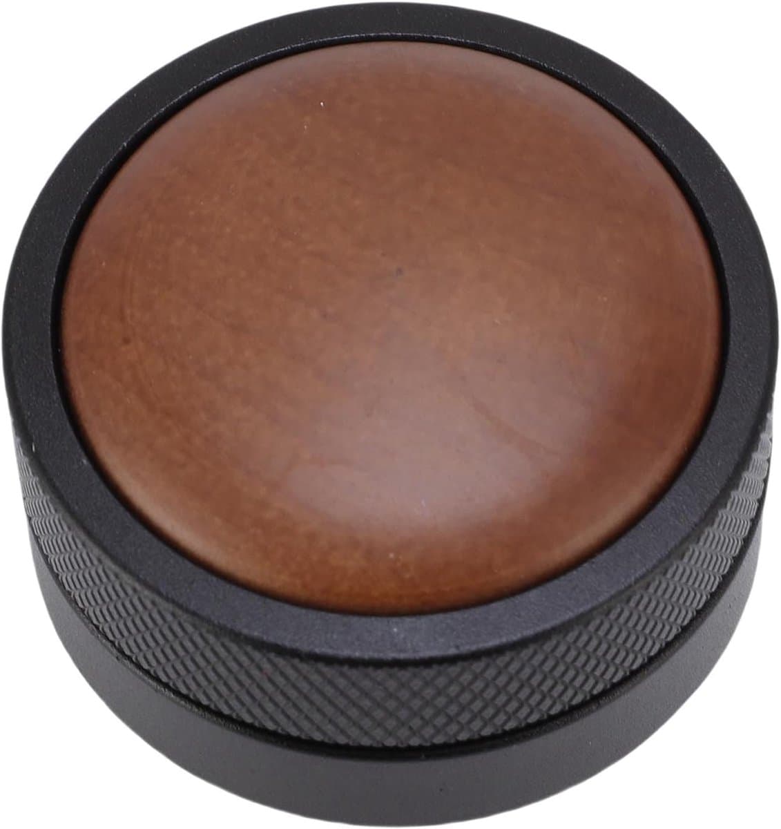 Palm Koffietamper - Ergonomische Tamper - Espresso Bereiden - Constante Druk - 53MM - Walnoothout — afbeelding 1
