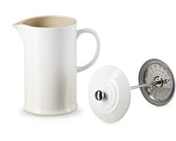 Le Creuset Cafetiere - Meringue - 1 liter