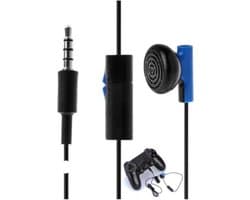 Oortje met Microfoon geschikt voor Playstation 4/5 - In-Earphone 3.5mm Jack Aux