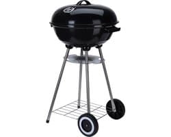 Kogelgrill houtskoolbarbecue op wielen - Ø46 cm