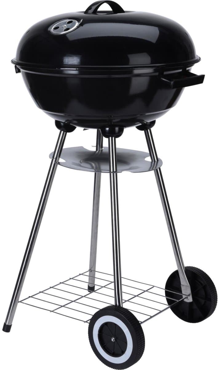 Kogelgrill houtskoolbarbecue op wielen - Ø46 cm — afbeelding 1