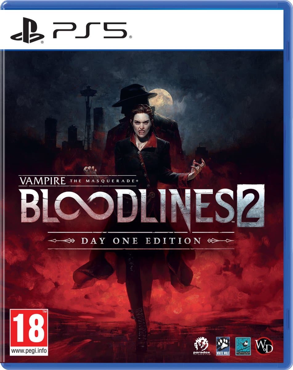 Vampire the Masquerade - Bloodlines 2 - Day One Edition - PS5 — afbeelding 1