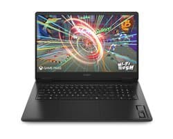 HP OMEN Gaming 17-db1630nd Copilot+ PC AMD Ryzen AI 7 350 Laptop 43,9 cm (17.3") Full HD 16 GB DDR5-SDRAM 1 TB SSD NVIDIA GeForce RTX 5060 Wi-Fi 6E (802.11ax) Windows 11 Home Zwart