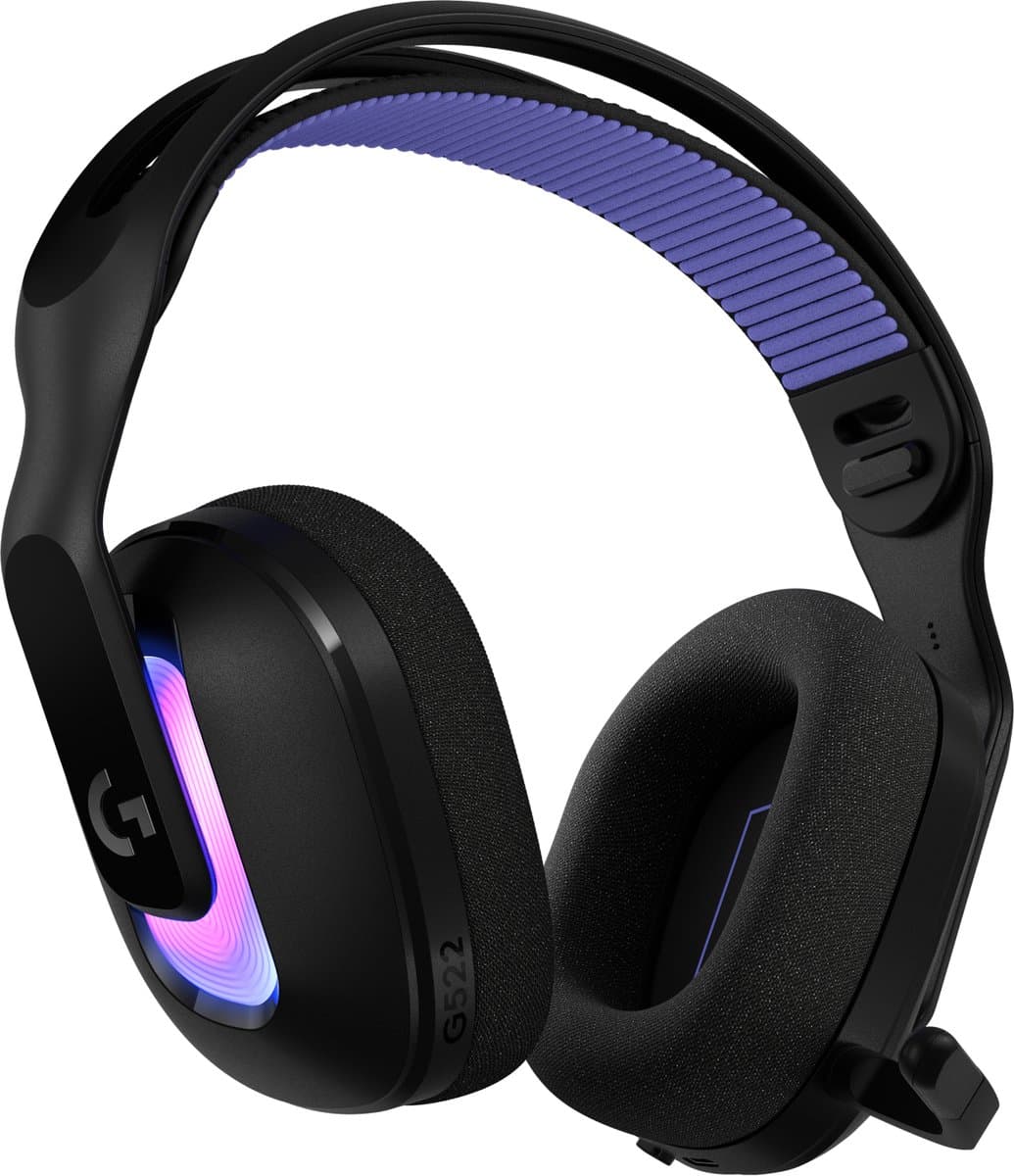 Logitech G522 LIGHTSPEED - Draadloze Gaming Headset - Bluetooth - Zwart — afbeelding 1