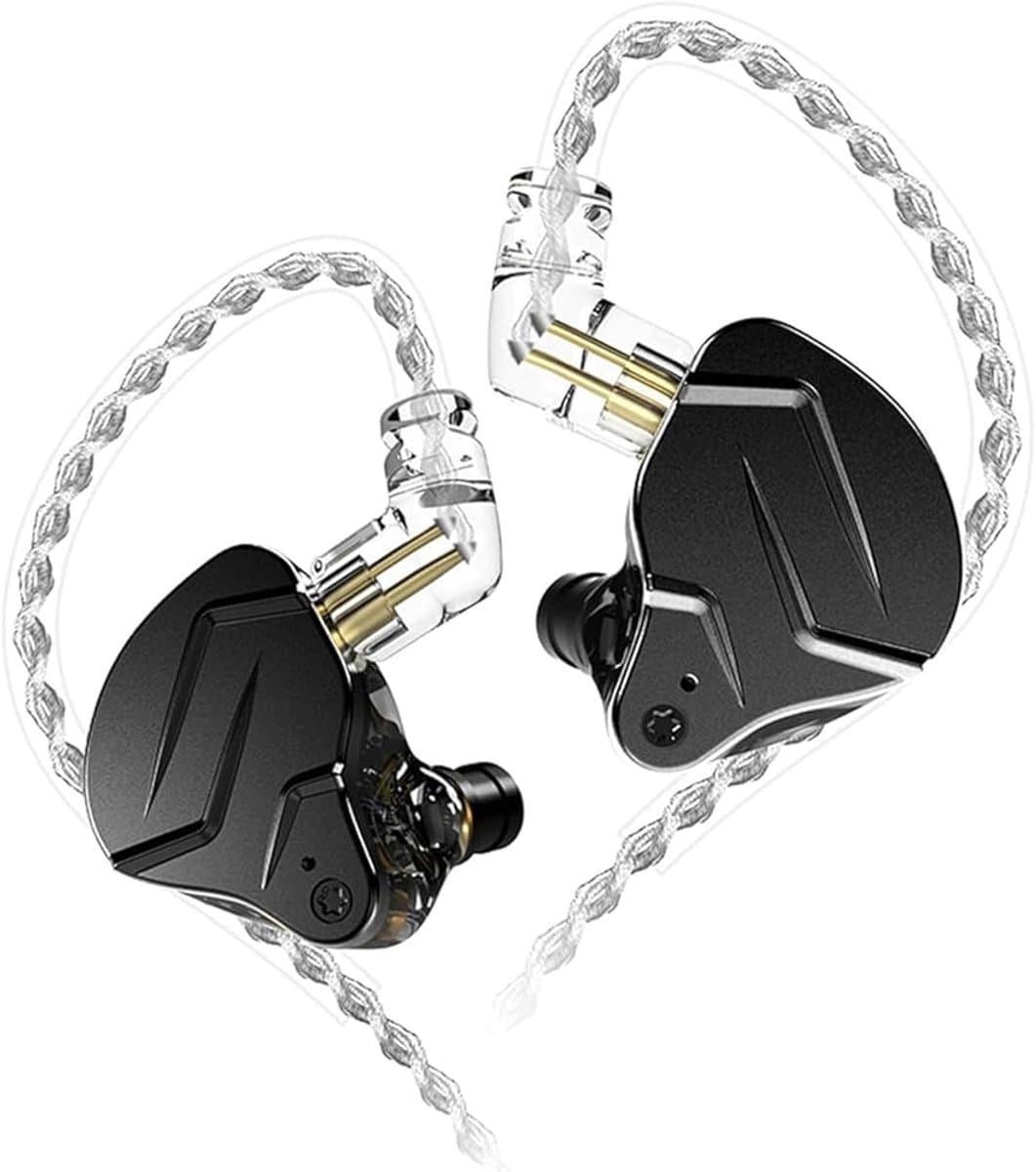 KZ ZSN PRO X - In-Ear Monitors - IEM - Muziek & Gaming Oortjes - Oordoppen - Verwisselbare Kabel - Hybride Drivers - Ergonomisch Design – Zwart — afbeelding 1