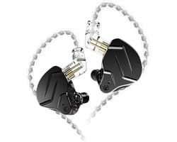 KZ ZSN PRO X - In-Ear Monitors - IEM - Muziek & Gaming Oortjes - Oordoppen - Verwisselbare Kabel - Hybride Drivers - Ergonomisch Design – Zwart