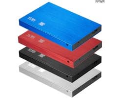 RFWR® Draagbare Externe Harde Schijf 500GB-8TB USB 3.0 - Ultra Slim en Lichtgewicht voor PC, Laptop en TV