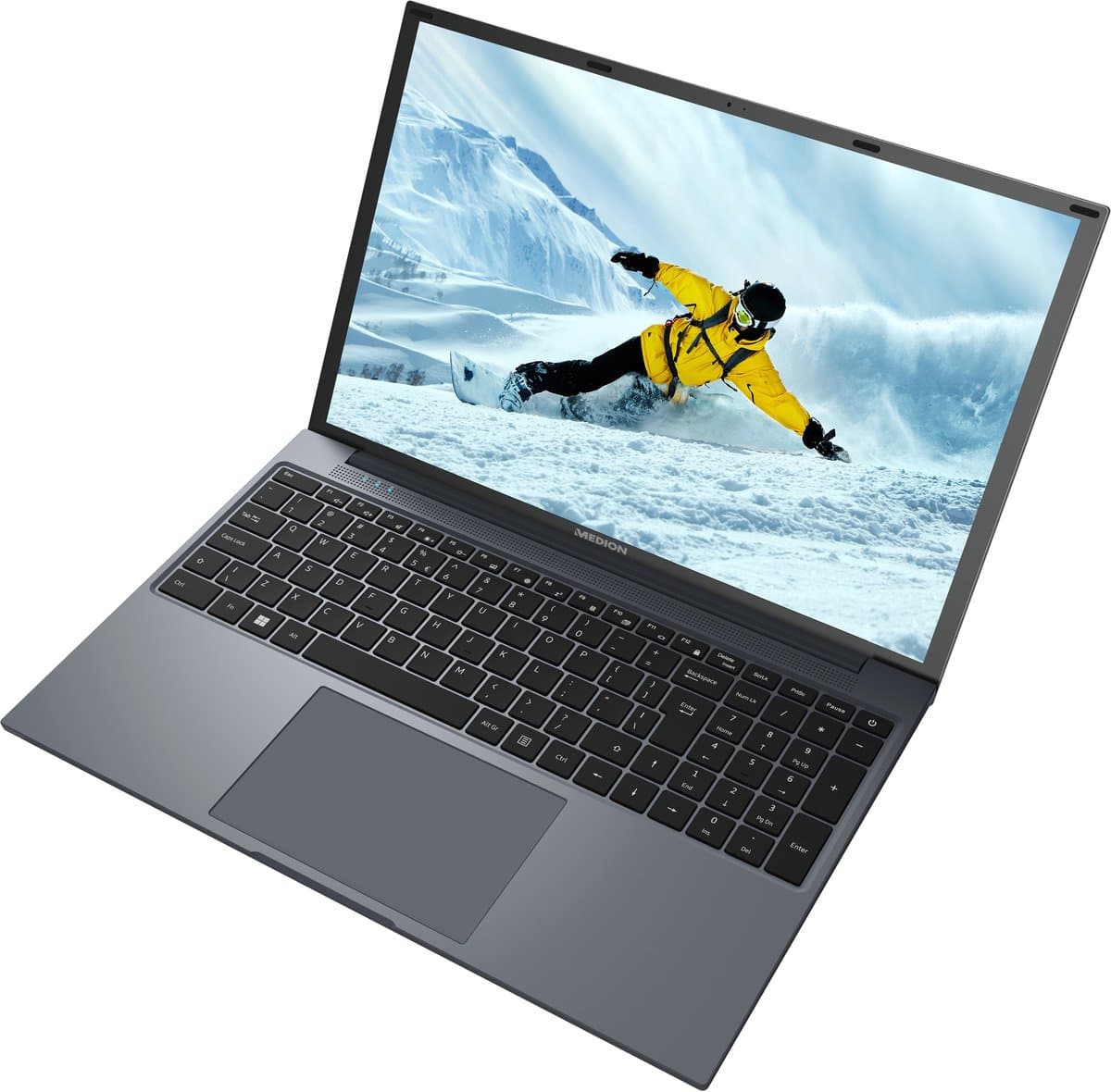 Medion Akoya E16423 MD62557 i3-1115G4 - 8GB - 256GB SSD - 16" WUXGA scherm - Windows 11 Home - 2 jaar garantie — afbeelding 1