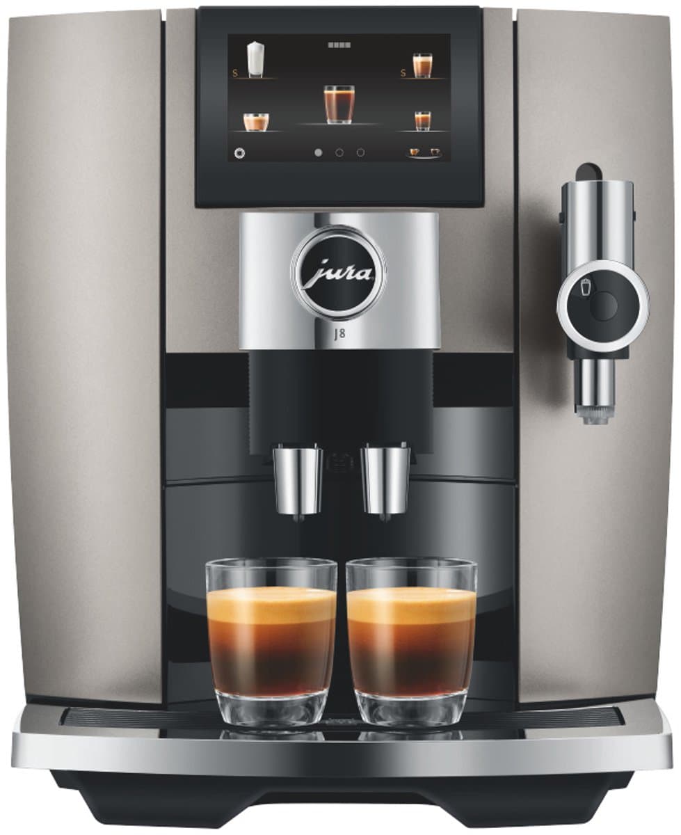 JURA - J8 Midnight Silver (EA) - Volautomatische espressomachine — afbeelding 1