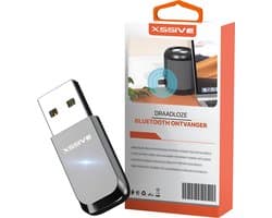 Xssive BTR01 Audio Bluetooth Receiver - USB naar Draadloze Audio Bluetooth Ontvanger - Auto Carkit - Voor Oude Speaker, Stereo Set, Auto Radio, Autoradio