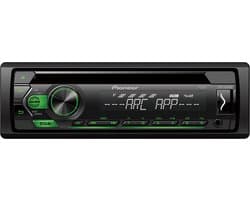 Pioneer DEH-S120UBG – 1-DIN autoradio met CD-speler, USB & AUX – 5-bands equalizer – 4×50 W