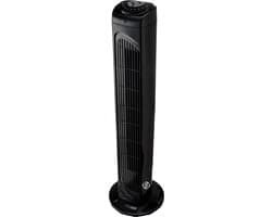 Equivera Torenventilator - Staande Ventilator met Afstandsbediening - Kolomventilator - Verschillende Snelheden - Timer - Ventilator Staand