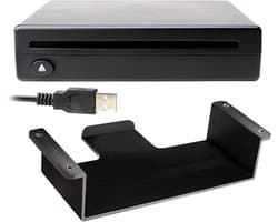 CD speler voor auto's zonder CD speler | Simpele USB plug and play | CD-ROM, CD-R, CD-RW | USB 2.0 | 148mm (D) x 145mm (W) x 35mm (H)