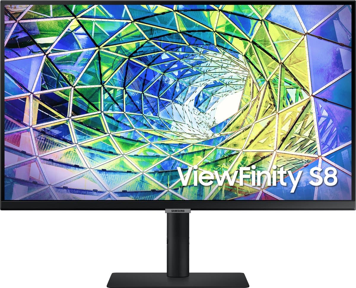 Samsung ViewFinity LS27A800UNPXEN - 4K - IPS paneel - USB-C - 90w - 60 Hz - in hoogte verstelbaar - 27 inch — afbeelding 1
