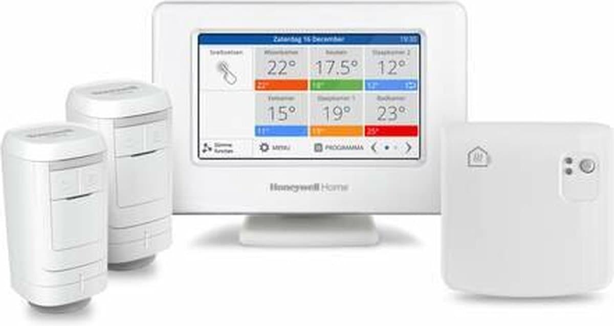 Honeywell Home Evohome Wifi 2-zone radiatorpakket Aan/uit — afbeelding 1