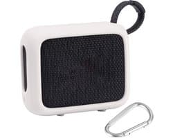Beschermhoes geschikt voor JBL Go 4 Bluetooth Speaker - Meerdere Kleuren - Schokbestendig - Krasbestendig - Siliconen - Hoesje - Case - Bescherming - Grijs