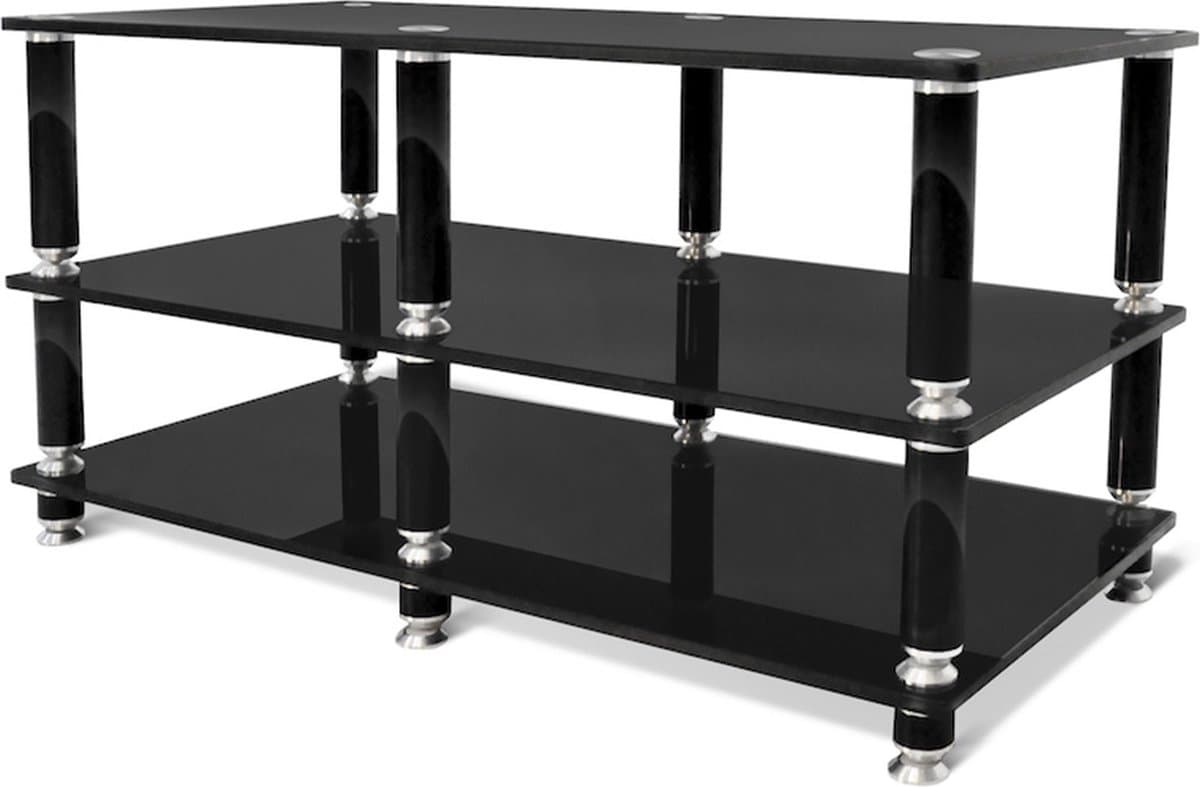 NorStone STABBL AV zwart TV en Audio meubel — afbeelding 1
