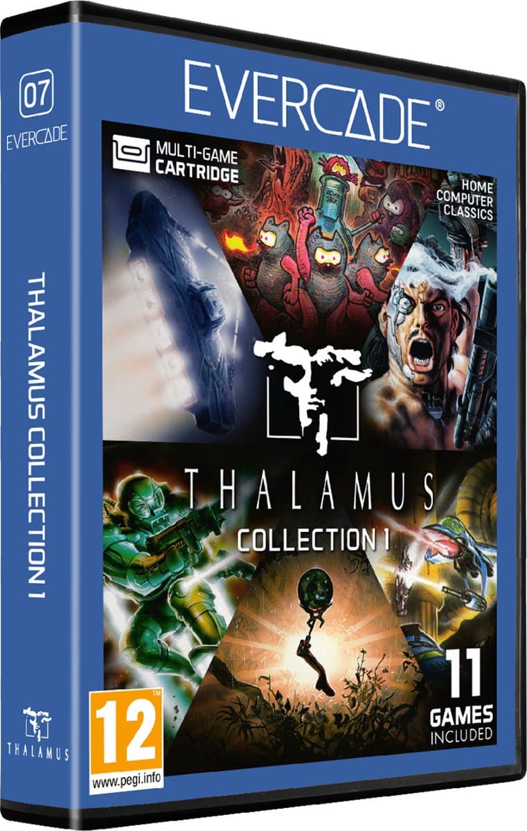 Evercade - Thalamus HC Classics - cartridge 1 (11 games) — afbeelding 1