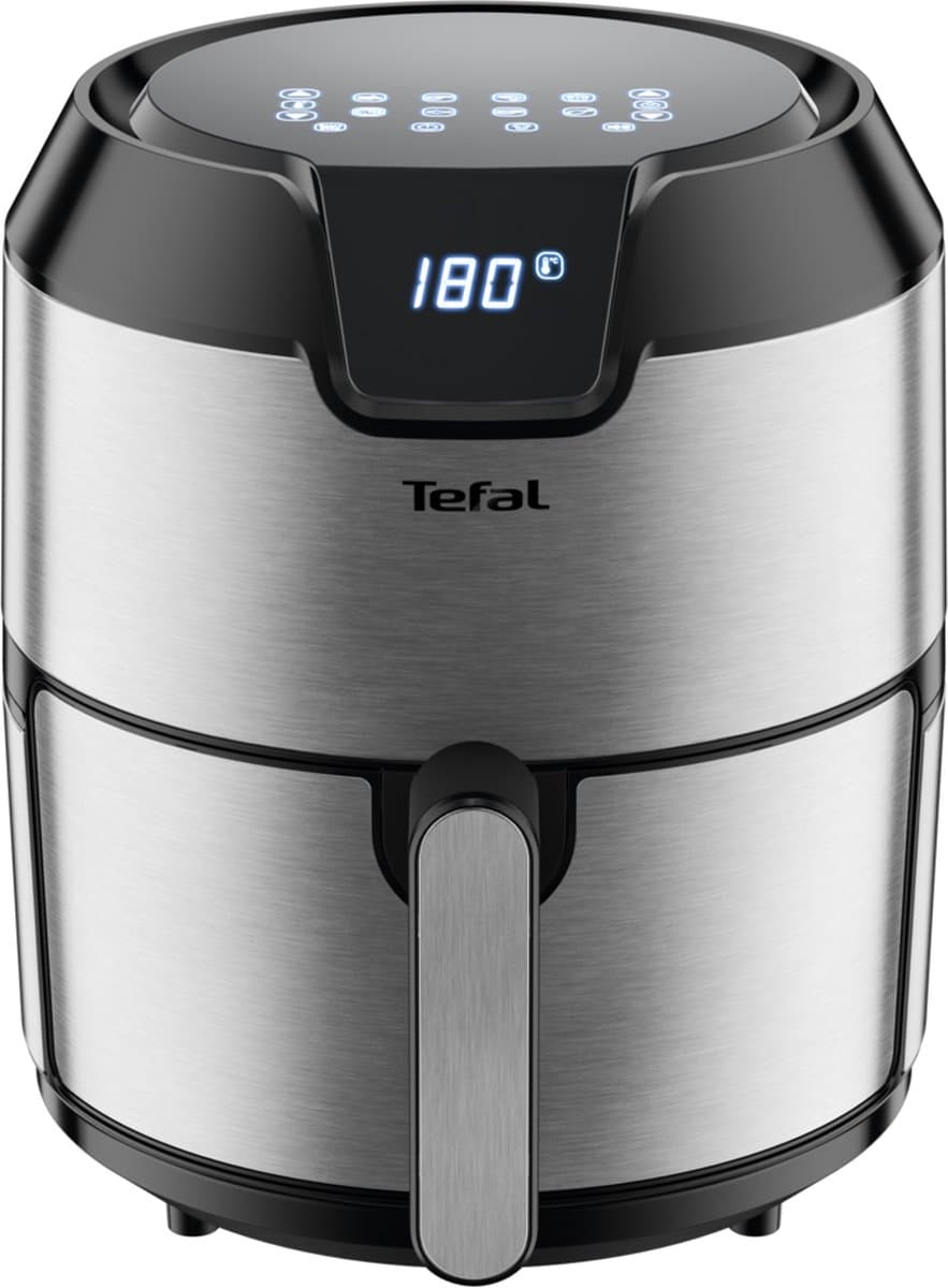 Tefal Easy Fry EY401D - Airfryer - 4,2L - 1500W - Voor 6 Personen - RVS — afbeelding 1