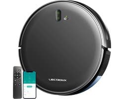 Liectroux L200 - Robot Stofzuiger met Dweilfunctie - 4000Pa Zuigkracht - Wifi App Bediening of Afstandsbediening - Stofzuiger Robot