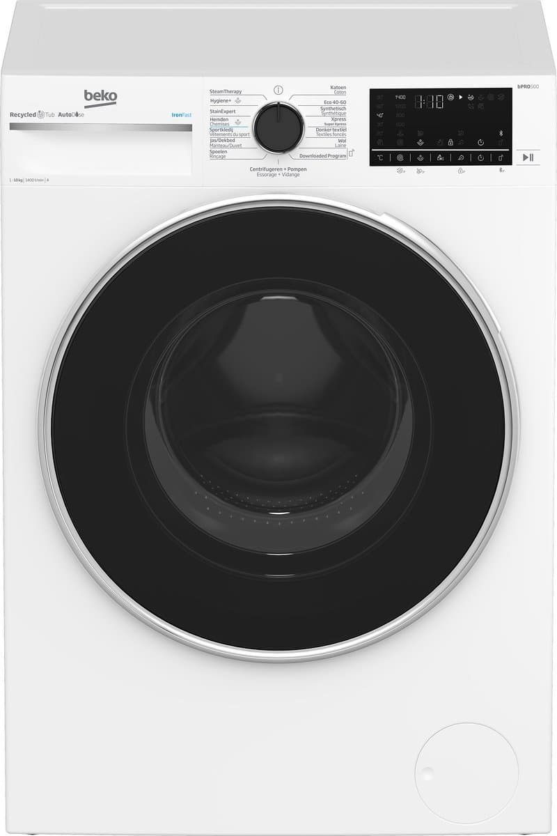 Beko B5WT5104106W - Autodose - Wasmachine — afbeelding 1