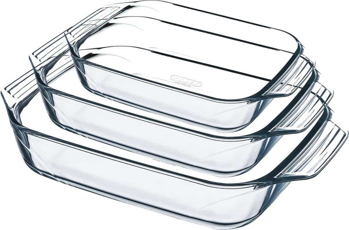 Ovenschaal set / casserole - ovenschotels, Geschikt voor oven & airfryer - Vaatwasmachinebestendig / bakvormen - Ovenbraadpan — afbeelding 1