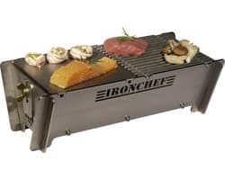 IRONCHEF HOUTSKOOL BARBECUE BBQ-M RVS