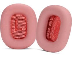 Mix Media koptelefoon oorkussens geschikt voor Apple Airpods Max Rood