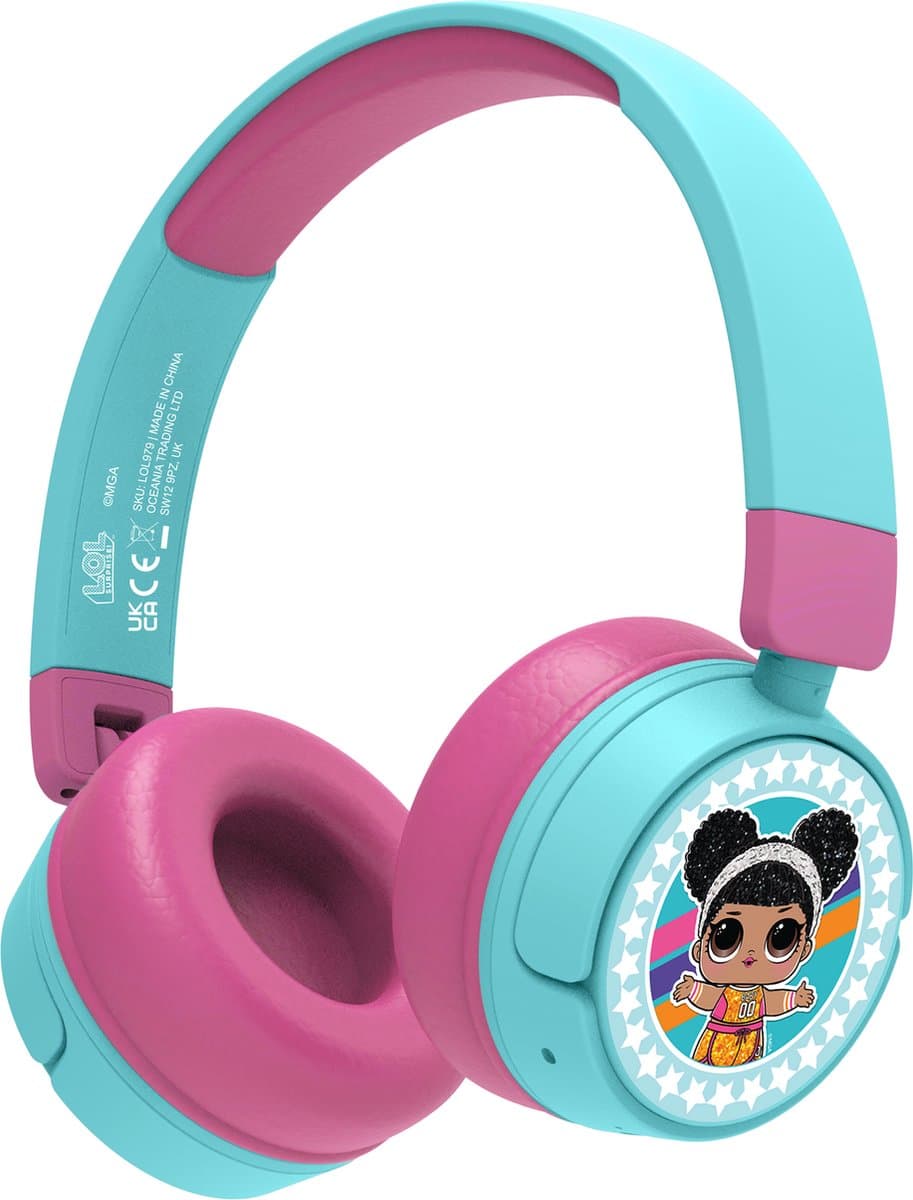 LOL Surprise - draadloze kinderkoptelefoon - volumebegrenzing - lange batterijduur - microfoon - opvouwbaar - bluetooth — afbeelding 1