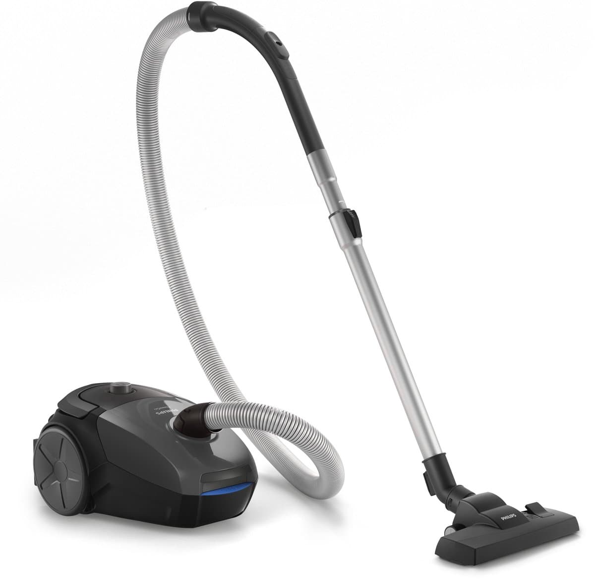 Philips Stofzuiger met Zak PowerGo FC8244/09 - 900W Motor - Lang Snoer - Alle Vloertypen - Multifunctionele Zuigmond - Grijs — afbeelding 1