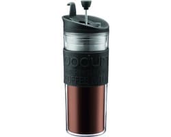 Bodum Cafetiere Travel Press Zwart 450 ml