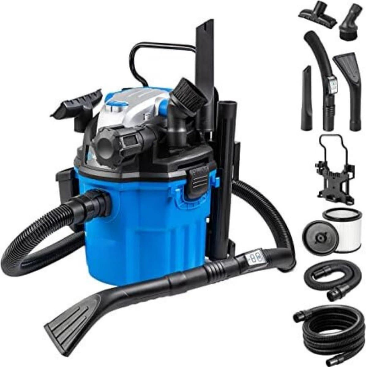 Alles Reiniger - Tapijt Reiniger - Nat-Droog Stofzuiger - 1500W - Multifunctionele Stofzuiger - Blaasfunctie - Industriële Stofzuiger - Met en Zonder Zak — afbeelding 1