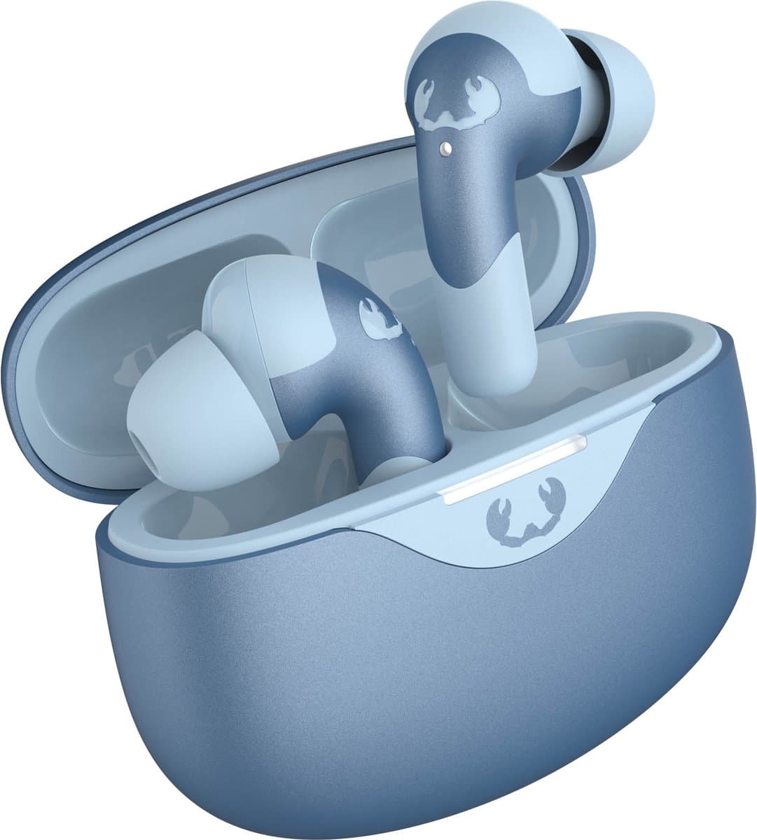 Fresh 'n Rebel Twins Ace – Draadloze Bluetooth Oordopjes met Active Noise Cancelling - IPX4 Waterdicht - 34 uur Speeltijd - Vivid Blue — afbeelding 1