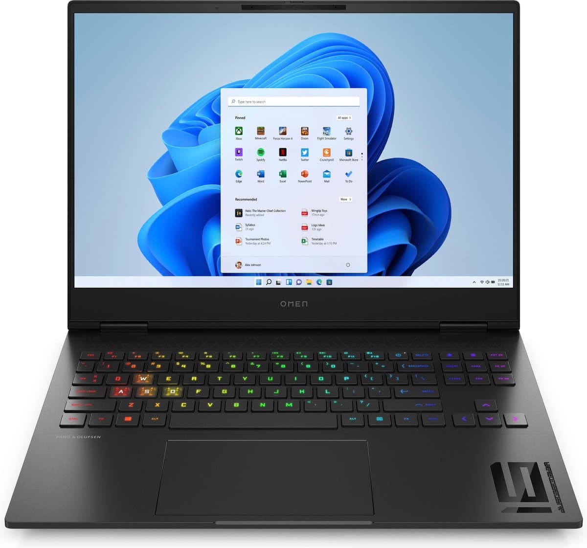 HP OMEN Transcend 16-u1096nd - Gaming laptop - 16 inch - Core i9 - RTX 4070 - 32GB/2000GB - 240 Hz — afbeelding 1