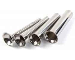 Sausage Filler Stainless Steel Tubes - Set of 4 Pieces