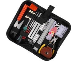 Gitaar Tool Kit Repareren - Gitaar 25 in 1 Tool Kit Repareren - Gereedschap & Accessoires Set Voor Guitar - Afstemmen & Reparatie - Toolkit - LOUZIR