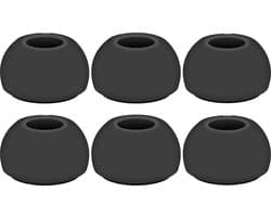 Ibley ComfortFit Siliconen oortips voor Samsung Galaxy Buds 3 Pro grijs - Siliconen Earplug - S/M/L formaat - 3 paar - 3 maten - Galaxy Buds 3 Pro oortips