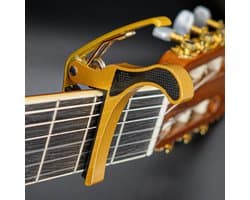 Universele Capo - Goud - Capo Akoestische / Klassieke / Elektrische gitaar - Capo Gitaar klem