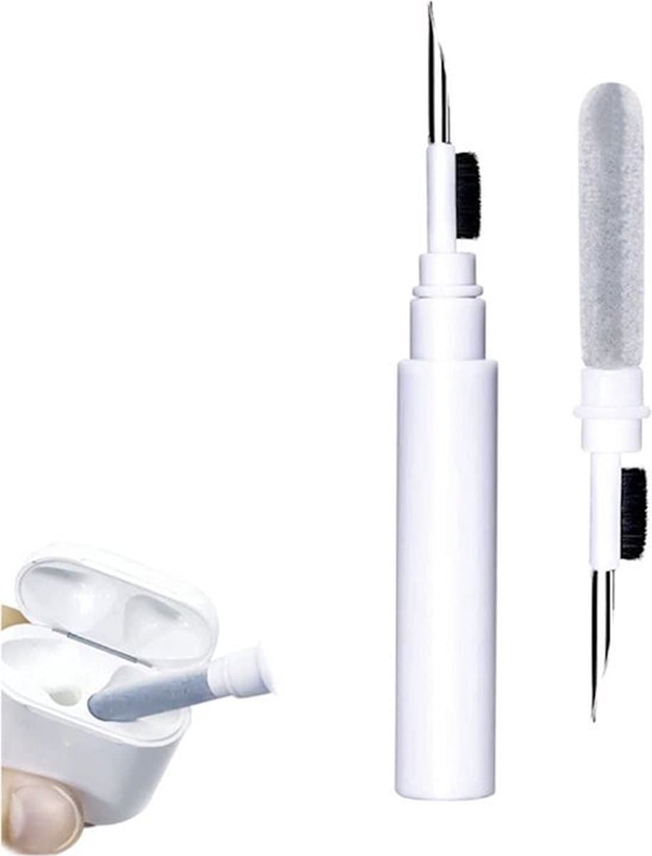 Knaak Oordopjes Schoonmaak Set - 3 in 1 Pen - Bluetooth Oordopjes - Set geschikt voor Airpods — afbeelding 1