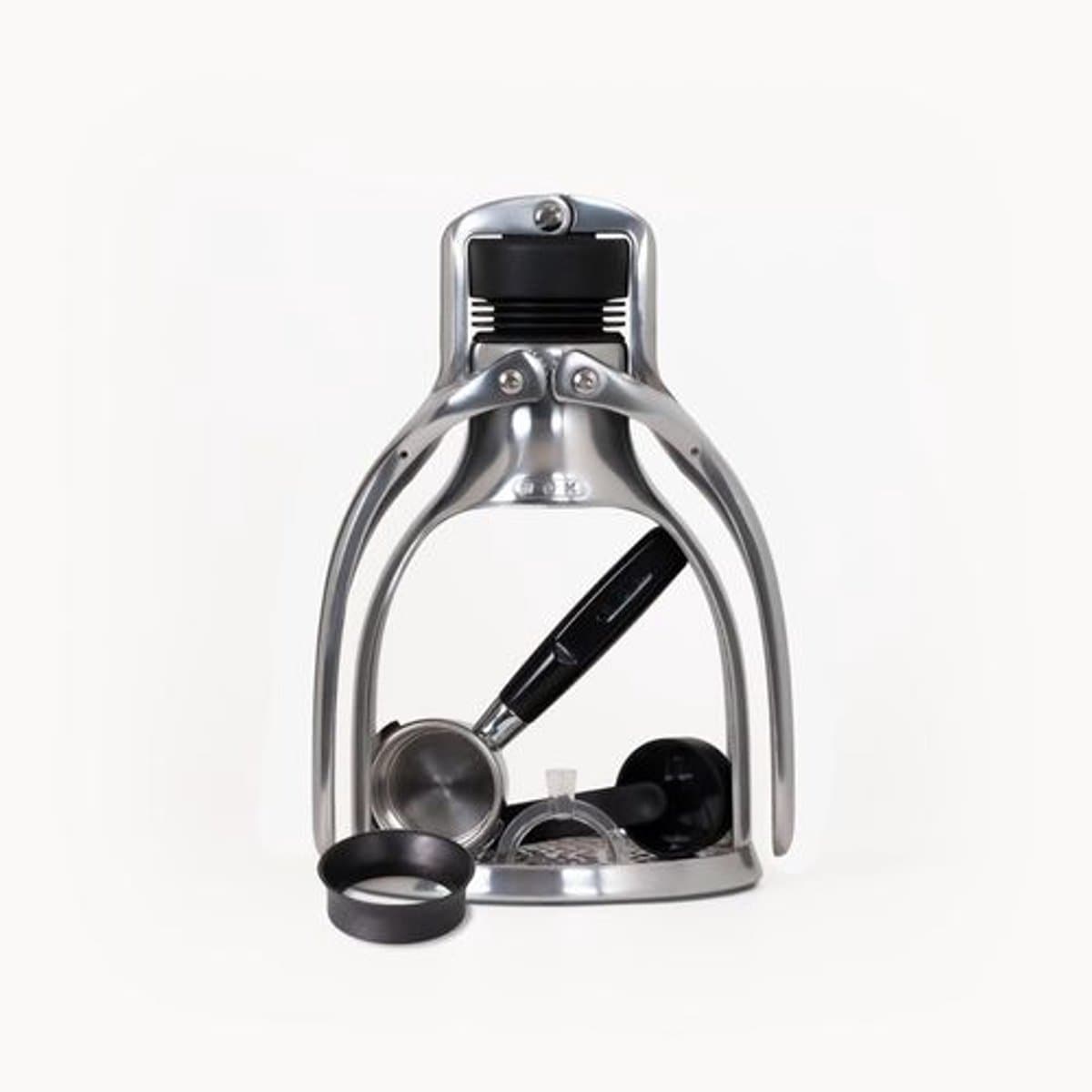 ROK Coffee EspressoGC, Roestvrijstaal, Aluminium, Roestvrijstaal, 1 kopjes, 1 stuk(s), 180 mm, 180 mm — afbeelding 1