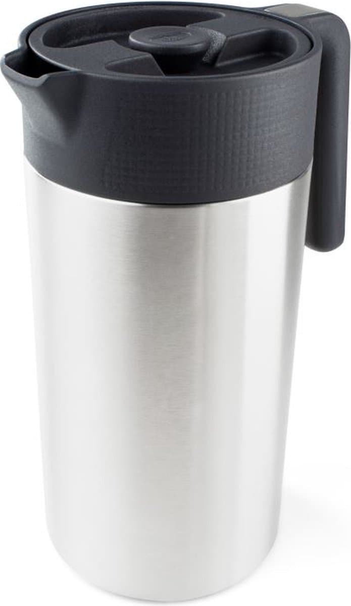 GSI Outdoors Glacier Stainless Javapress - Brushed Koffiezetter — afbeelding 1