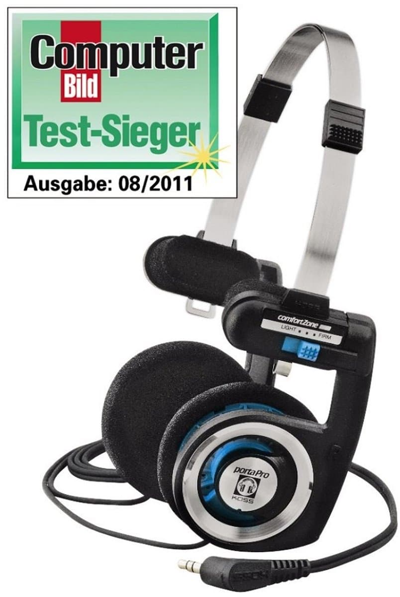 Koss Porta Pro - Koptelefoon - Zwart — afbeelding 1