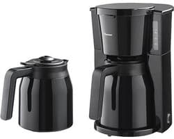 Bestron Koffiezetapparaat filterkoffie 900W - ACM900TD - 1 L, 8 koppen - Thermoskan - Zwart - 5 jaar garantie - WK