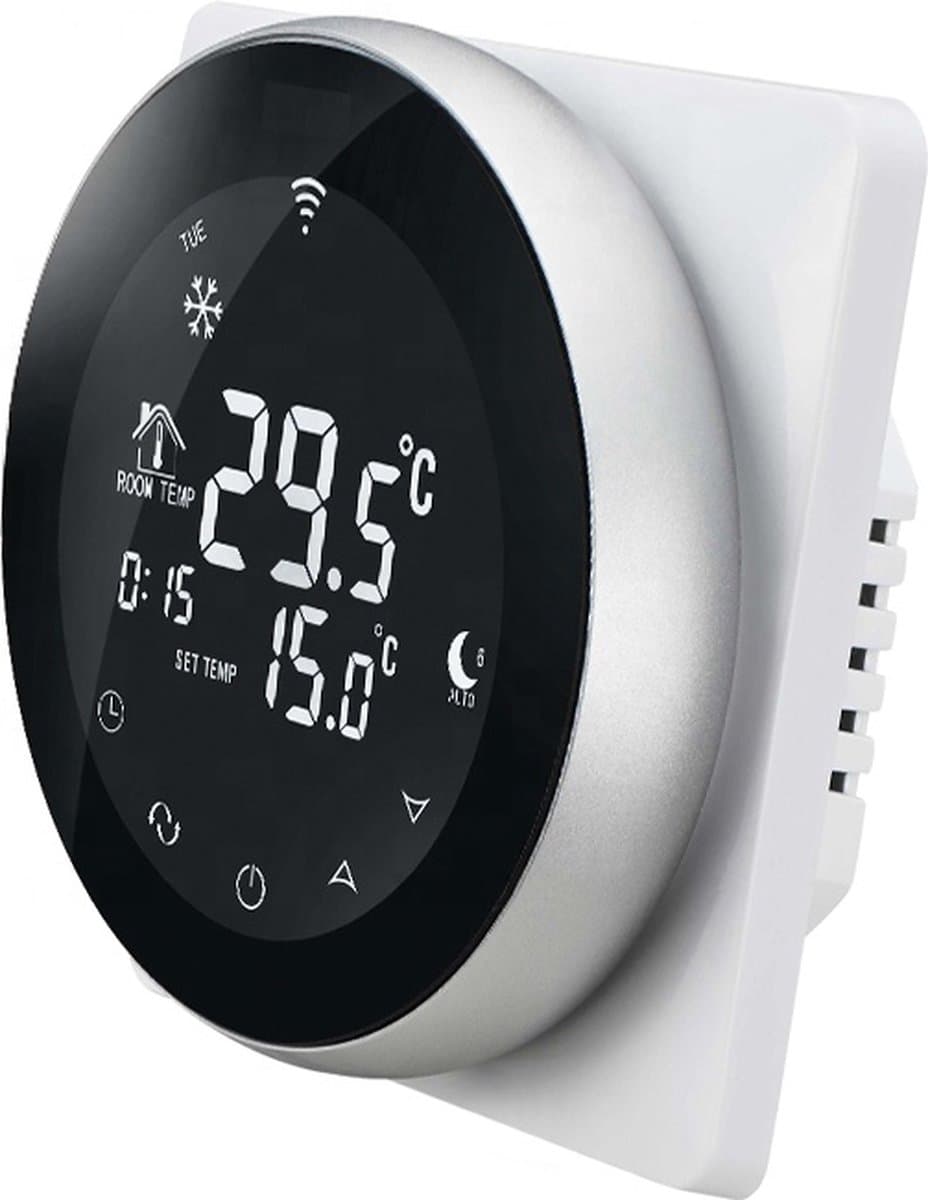 Durensa® WIFI Ronde Touch Screen Thermostaat INBOUW 230V — afbeelding 1